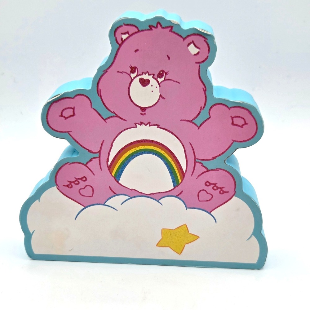 Care Bears Cheer Bear Large Die Cut Wall Art Sign by Silver Buffalo